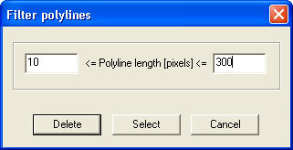 Filter Polylines